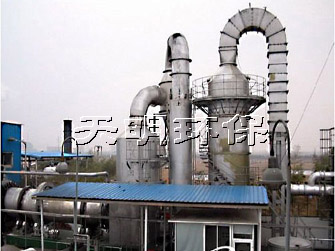 長安鍋爐尾氣治理脫硫除塵器工程