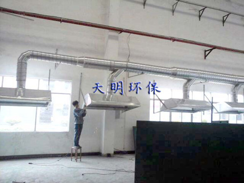有機廢氣處理,催化燃燒,廢氣處理 室內(nèi)風管
